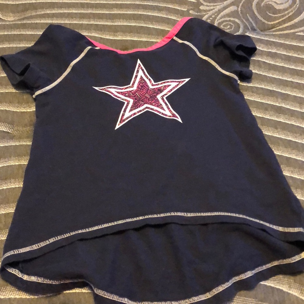 Girls cowboys tee